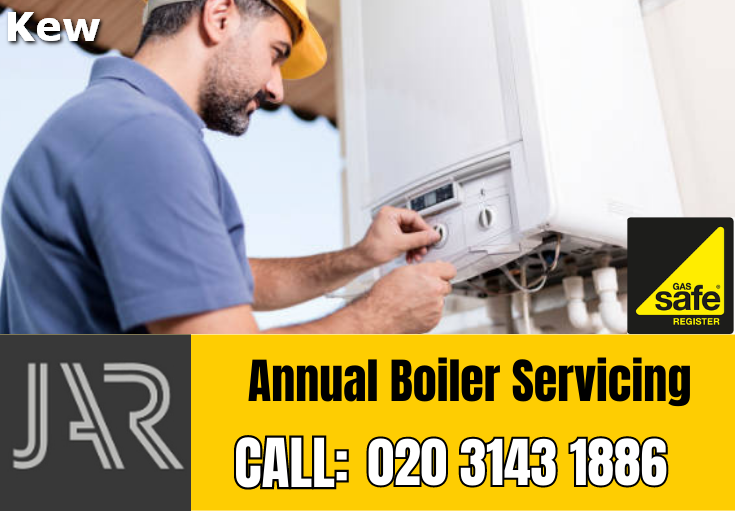 annual boiler servicing Kew