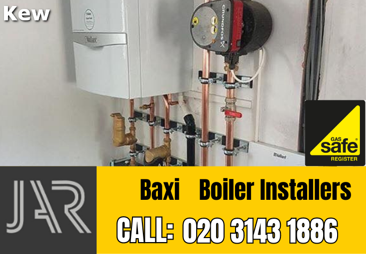 Baxi boiler installation Kew