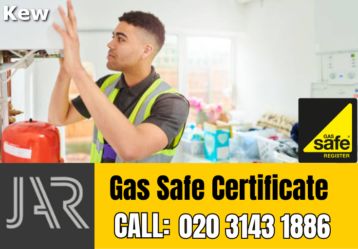 gas safe certificate Kew