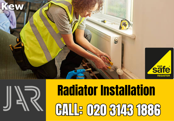 radiator installation Kew