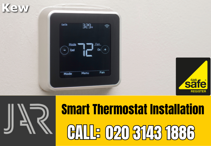 smart thermostat installation Kew